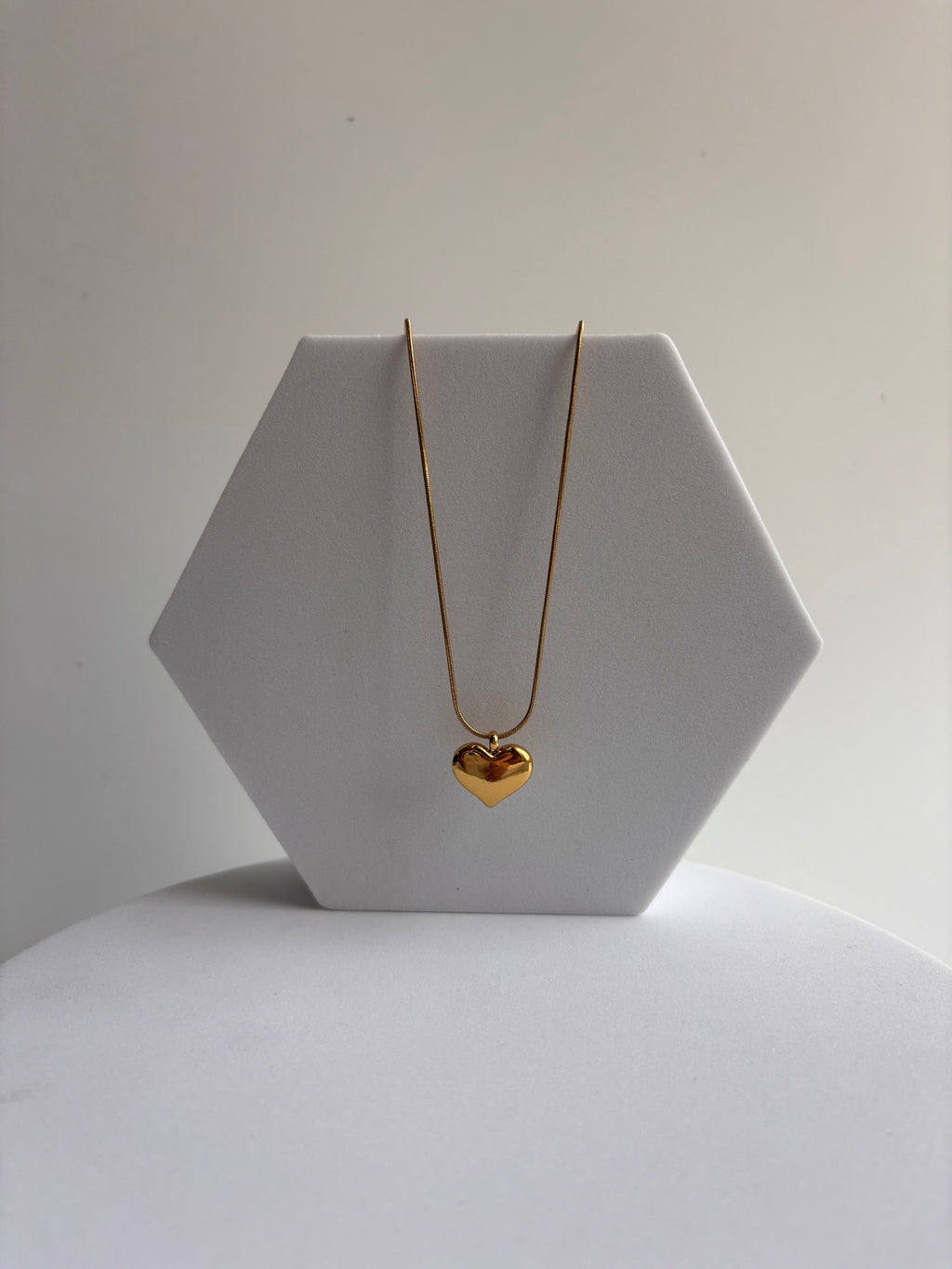 I heart necklace