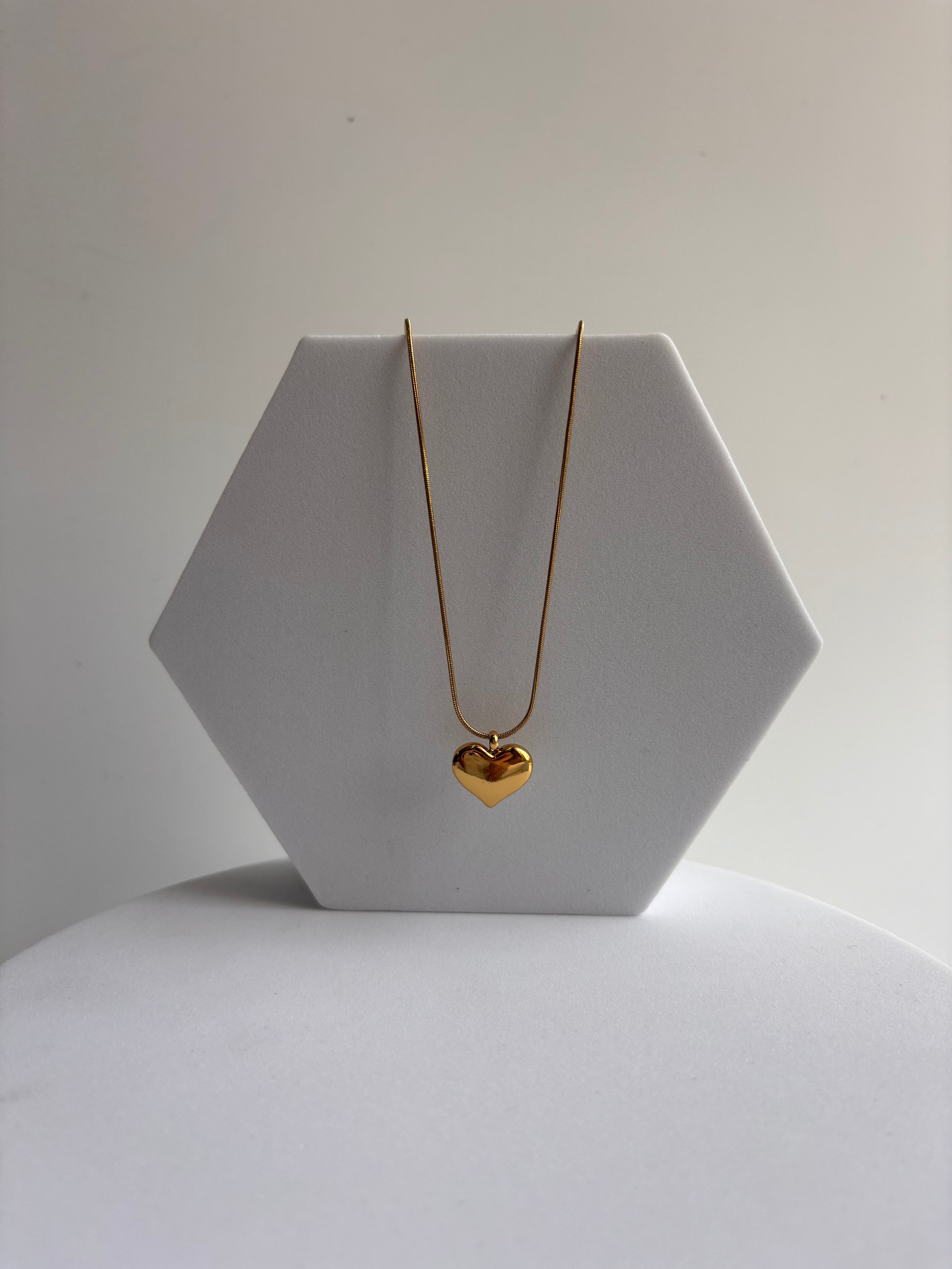 I heart necklace
