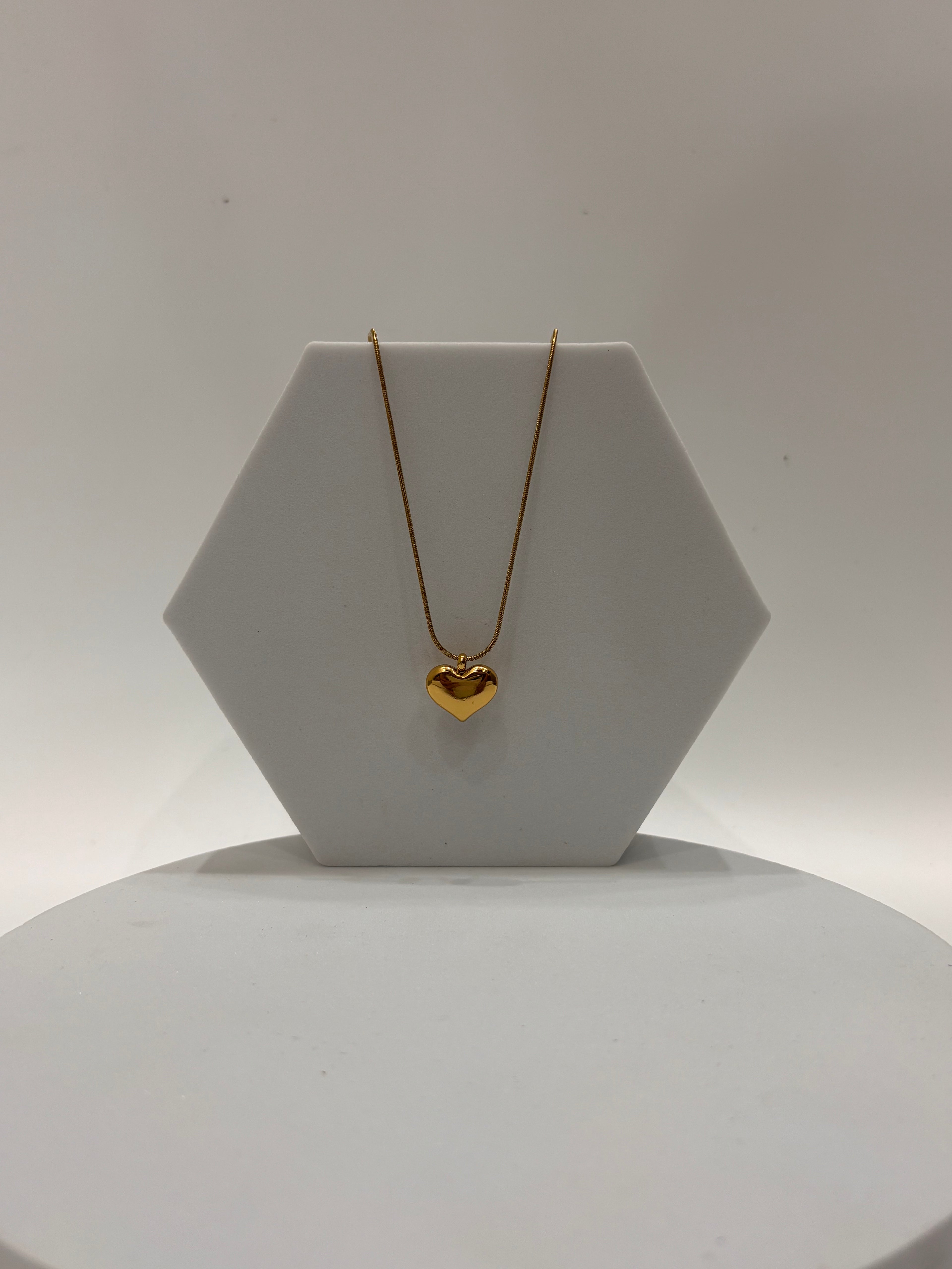 I heart necklace