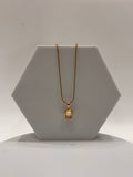 Bejewelled necklace