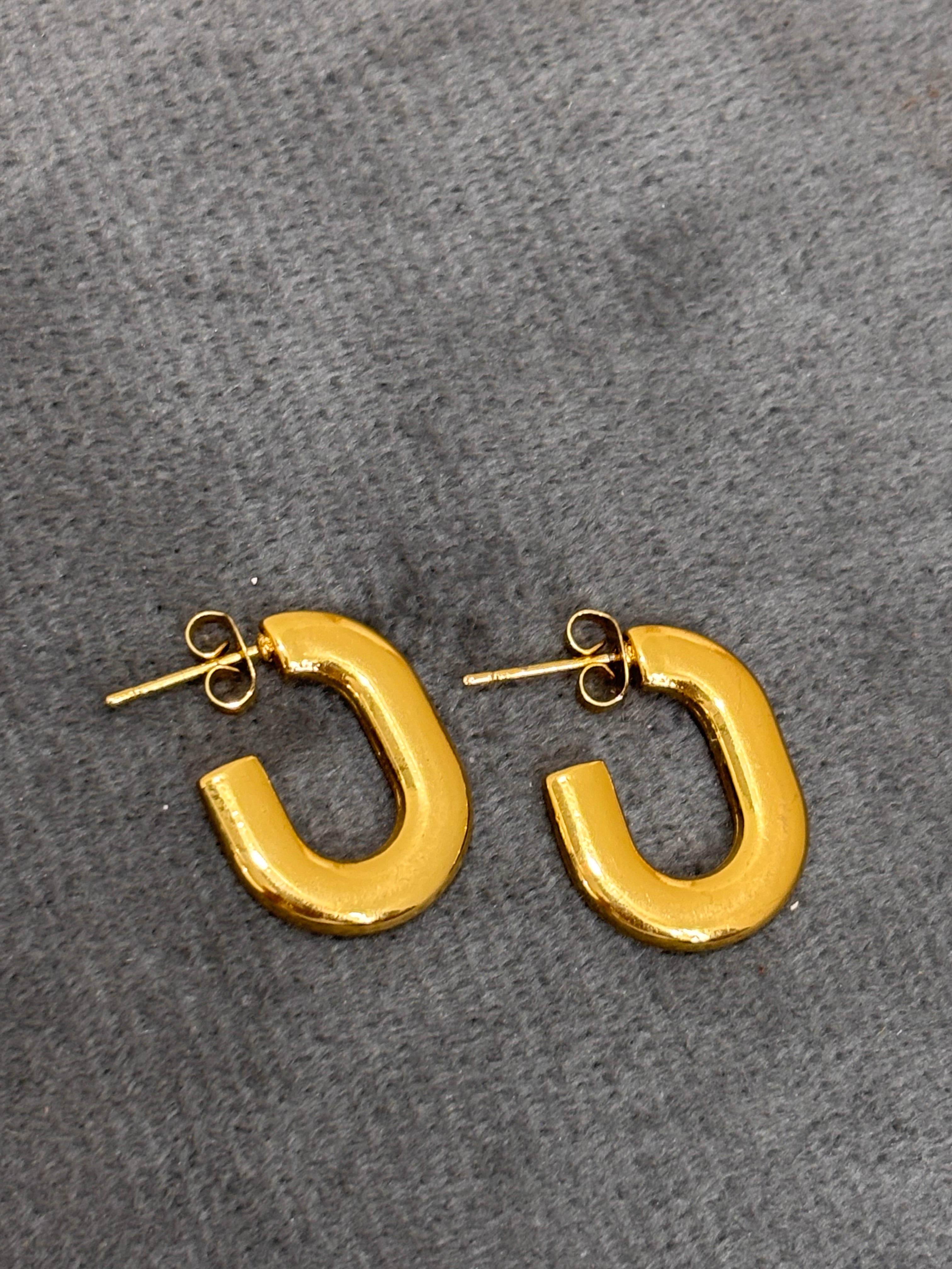Atomic earrings