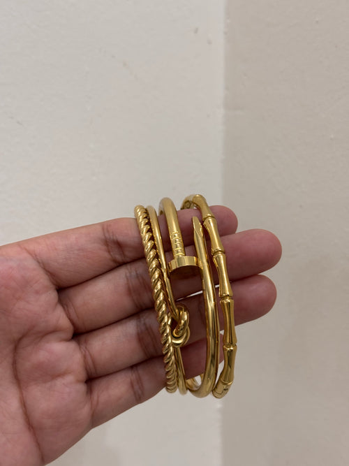 Artsy bangle cuff